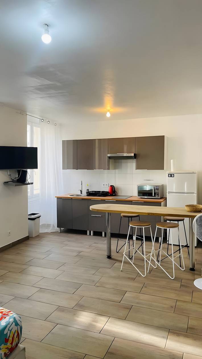 Estudio entero, Apartamento 'Studio Dans Le Centre De Marseille' con Wi-Fi y aire acondicionado in Marsella, Marsella region
