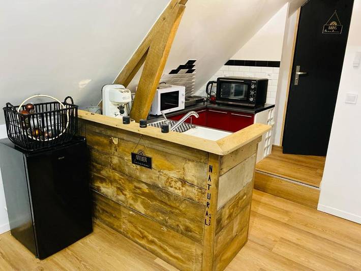 Location de vacances pour 4 personnes, avec jardin à Ablon