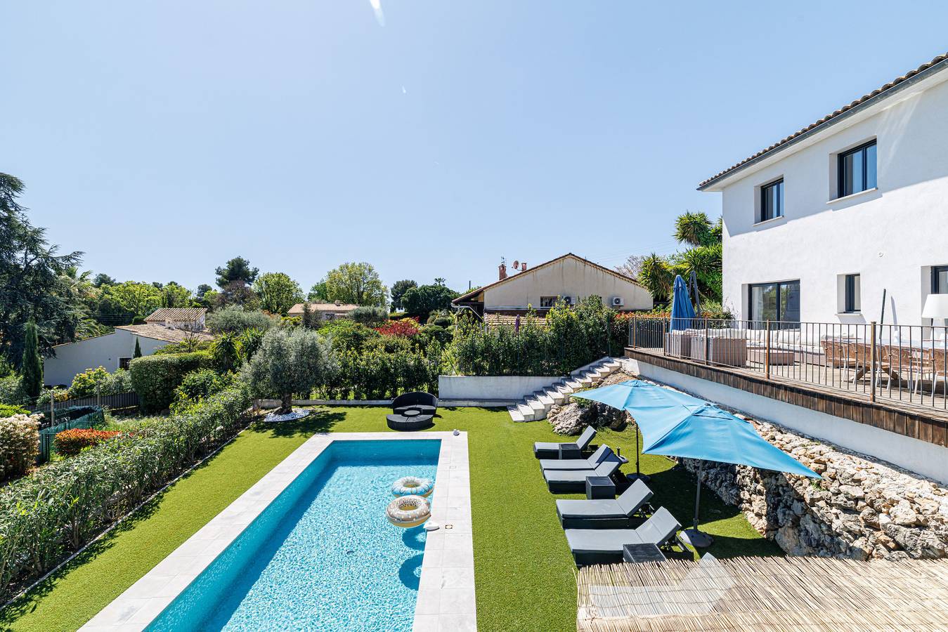 Villa Saint-Paul in Saint-Paul-de-Vence, Costa mediterránea (Francia)