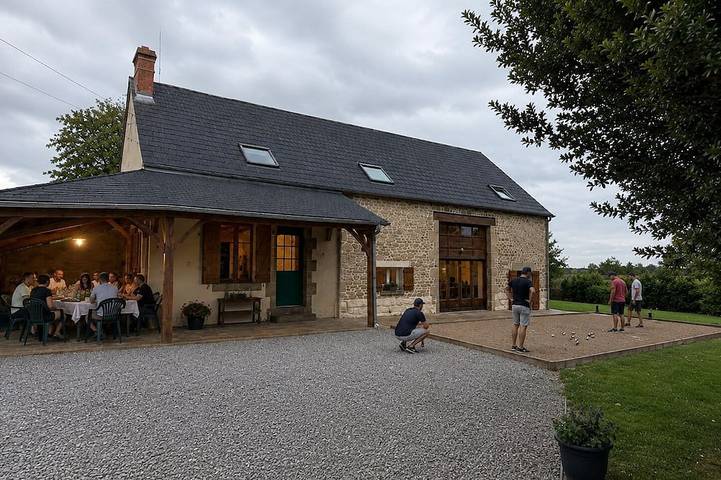 Maison de vacances pour 15 personnes, avec Jardin