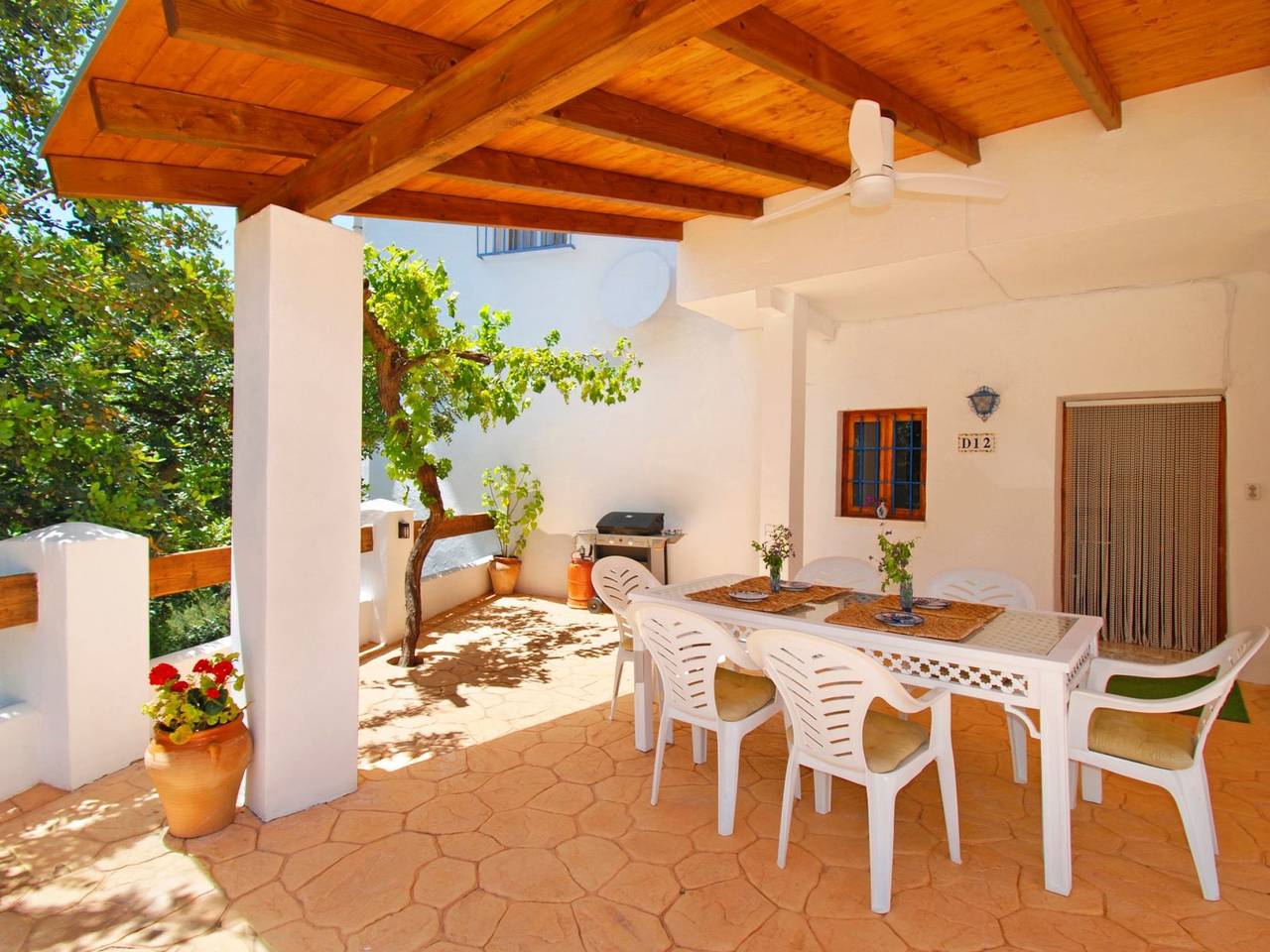 Villa La Zorzalera mit Tauchbecken, Wifi, Klimaanlage in Comares, Provincia de Málaga