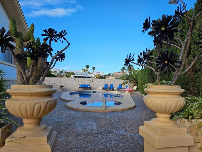 Casa rural para 6 personas, con piscina además de jardín y vistas en Alfàs del Pi - 4