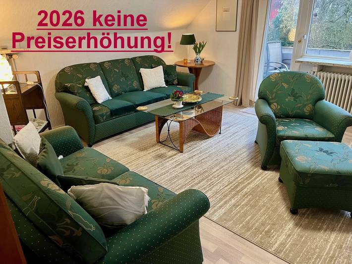 Ferienwohnung für 2 Personen, mit Balkon - 1