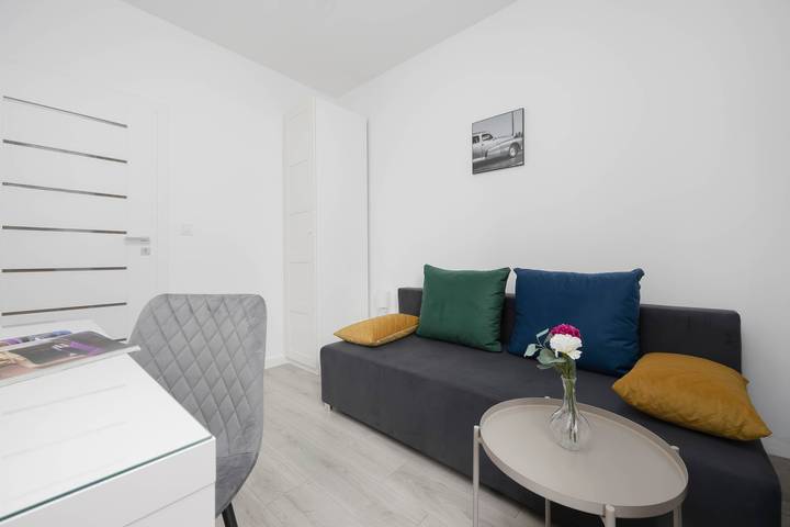 Gîte pour 10 personnes, avec balcon/terrasse, adapté aux familles à Varsovie - 4