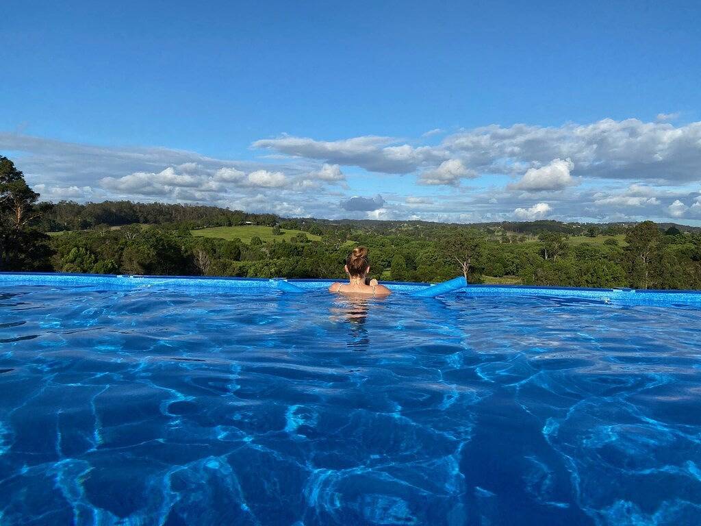 Bed and Breakfast with stunning rural views overlooking pool. Handy to town. in Queensland