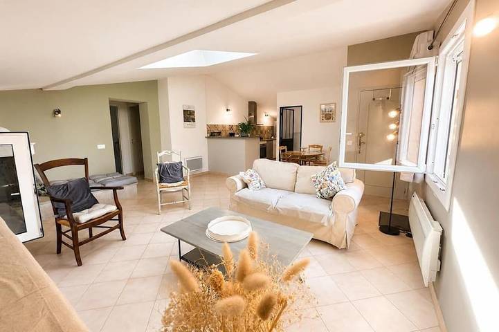 Gîte pour 3 personnes, avec Jardin à Apt