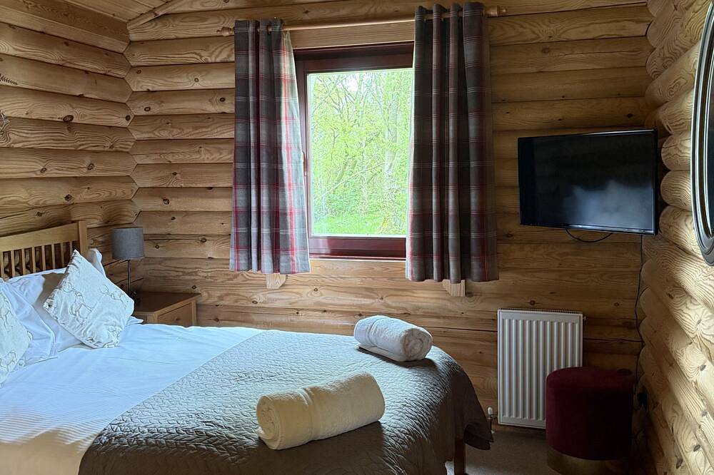 Bamburgh Log Cabin Felmoor Park in Northumberland
