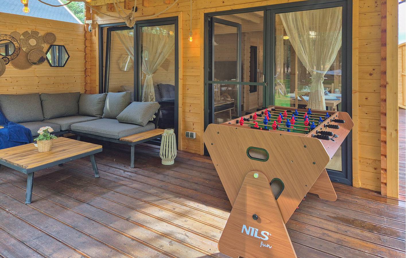 Ferienhaus für 8 Personen mit Terrasse in Nowe Warpno, Stettiner Haff