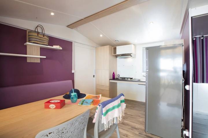 Mobil home pour 6 personnes, avec bassin pour enfant à Thégra - 4