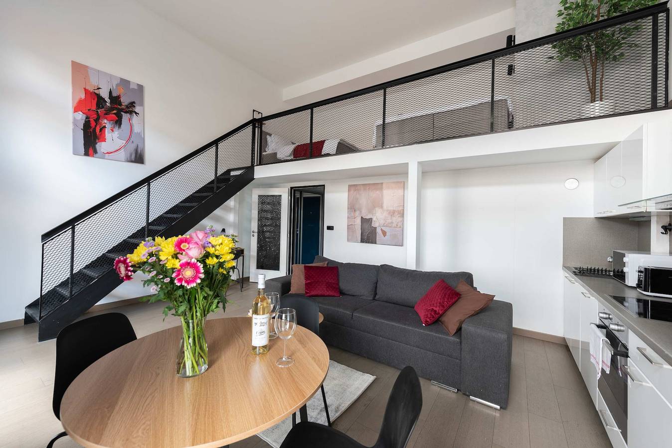 Ganze Wohnung, Bright apartment in a modern style on Křižíkova in Prag, Mittelböhmen