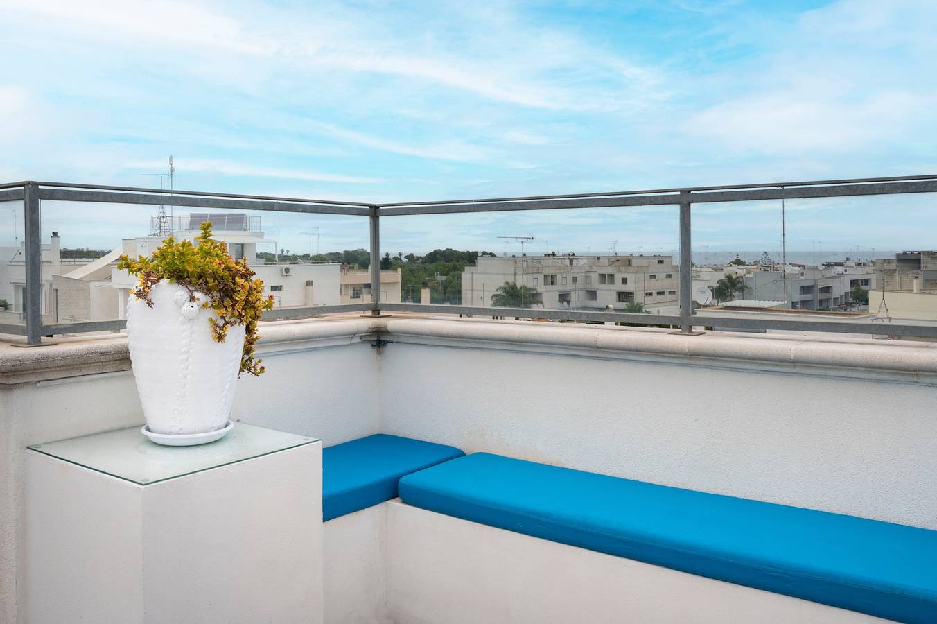 Appartement entier, Chambre 'Case Vacanze Otranto - 9' avec Terrasse partagée, Wi-Fi et Climatisation in Otranto, Région d'Otranto