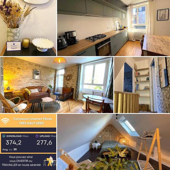 Maison de vacances pour 5 personnes, avec jardin