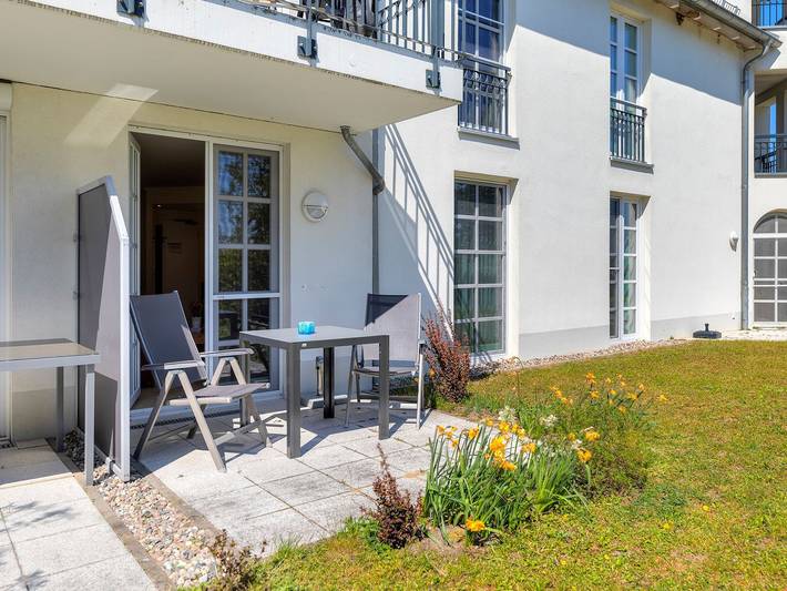 Ferienwohnung für 3 Personen, mit Seeblick und Sauna sowie Terrasse in Benz - 4