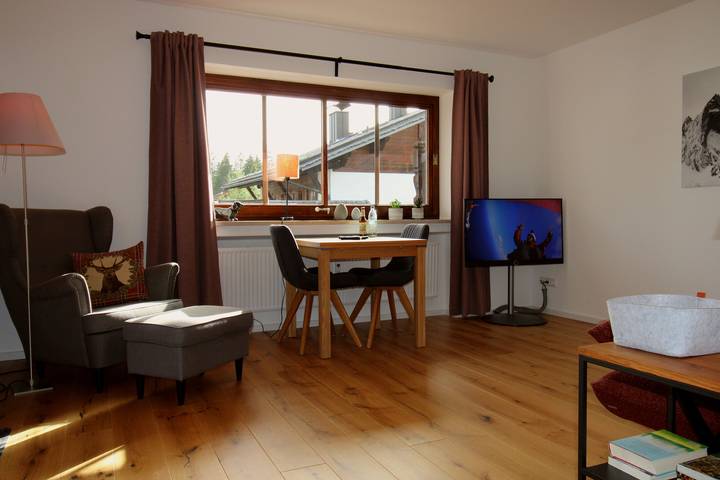 Ferienwohnung für 2 Personen, mit Balkon und Ausblick in Krün - 3
