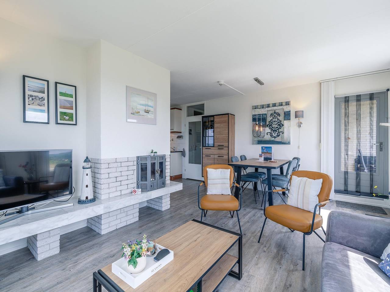 Geheel appartement, 4 Persoons appartement met zeezicht in De Koog, Nederlandse waddeneilanden