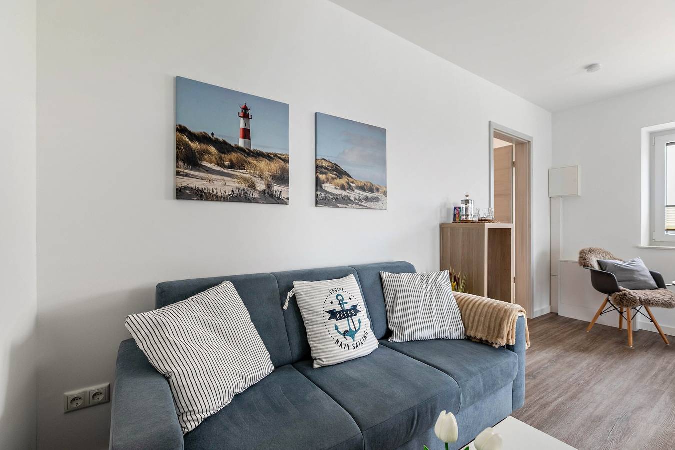 Ganze Wohnung, Ferienwohnung 'Mika' mit Gemeinschaftsgarten in Oesterdeichstrich, Nordseeküste