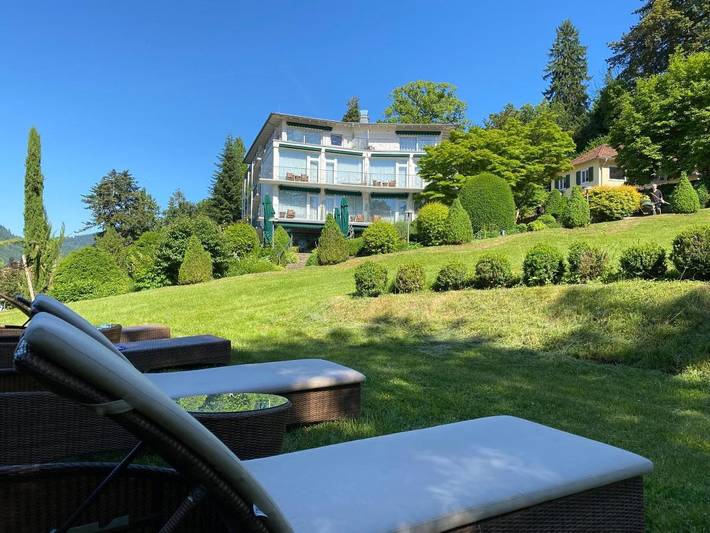 Hôtel pour 2 personnes, avec sauna ainsi que jardin et vue
