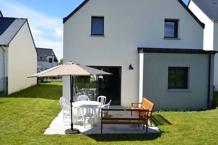 Maison de vacances pour 6 personnes, avec terrasse et jardin à Saint-Coulomb