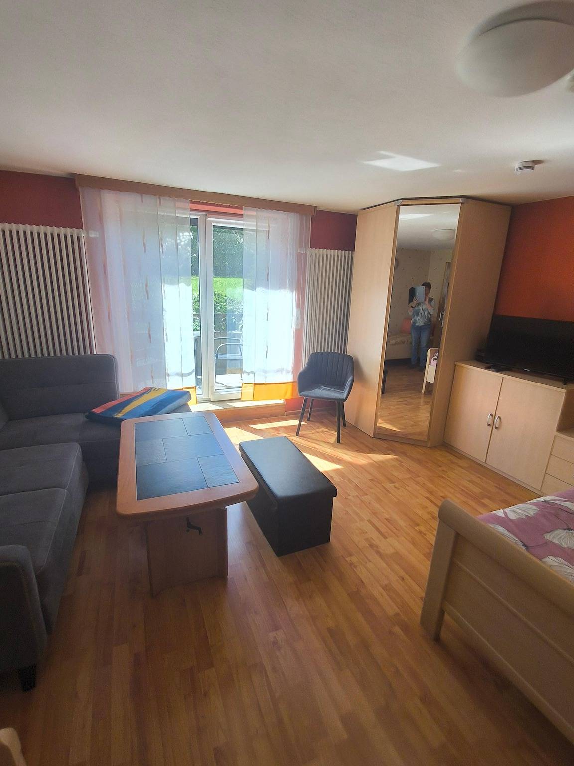 Ganze Ferienwohnung, Ferienwohnung Meyer - Ferienwohnung- 1 komb.Wohn-Schlafraum/Küche in Ilmenau, Thüringer Kernland