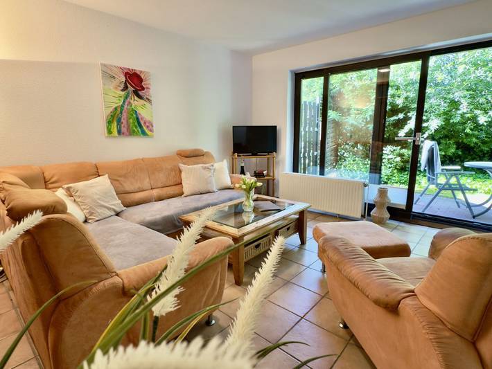 Ferienwohnung für 4 Personen, mit Garten in Schillig