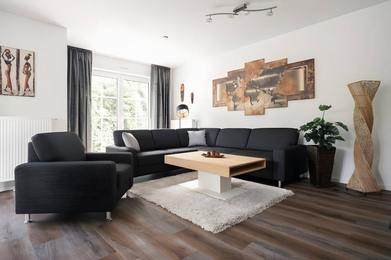Ganze Wohnung, Appartement 1, eg, 85 qm, 2 schlafräume, für max. 4 personen in Potsdam und Umgebung, Mittelmark