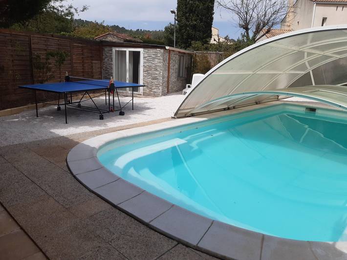 Gîte pour 4 personnes, avec piscine et jardin à Clermont-l'Hérault - 4