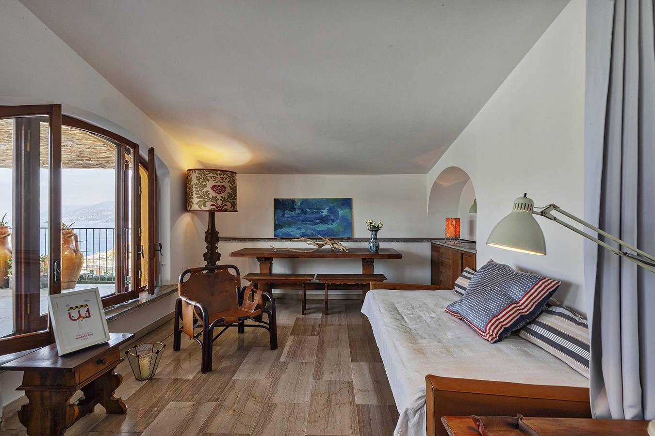 Ganze Wohnung, Stunning sea view apartment with terrace in Camogl in Camogli, Riviera di Levante