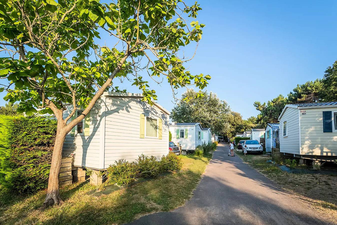 Mobilheim 4 Zimmer 6 Personen + Tv in Château-d'Olonne, Les Sables-d'Olonne
