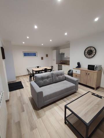 Gîte pour 4 personnes, avec jardin et vue dans Plage Saint-Martin (Saint-Martin-en-Campagne)