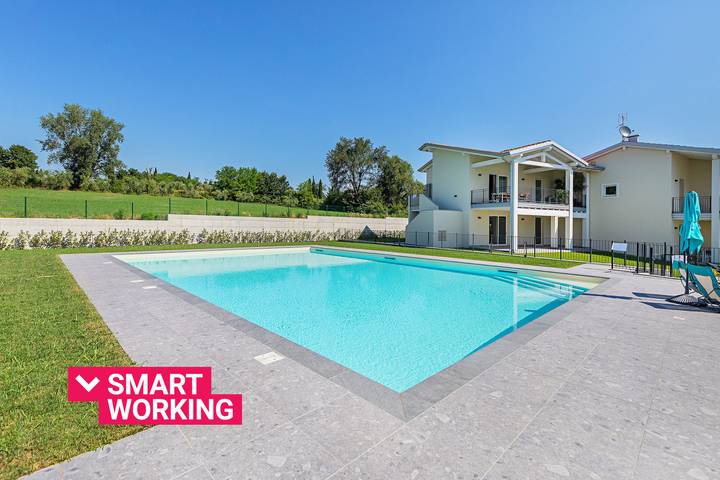 Ferienwohnung für 4 Personen, mit Garten und Terrasse in Manerba del Garda