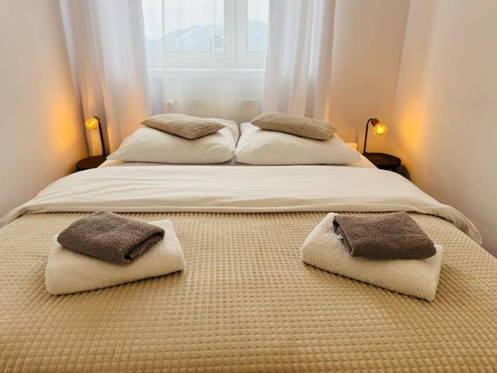 Apartament wakacyjny dla 4 osób, z Balkon i Widok w Boguszów-Gorce