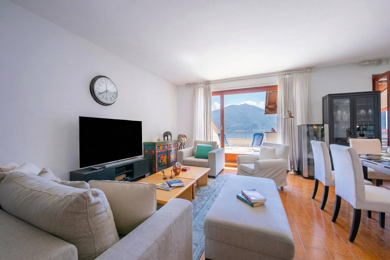 Ganze Wohnung, Ferienwohnung für 6 Personen mit Seeblick in Menaggio, Gemeinde Menaggio