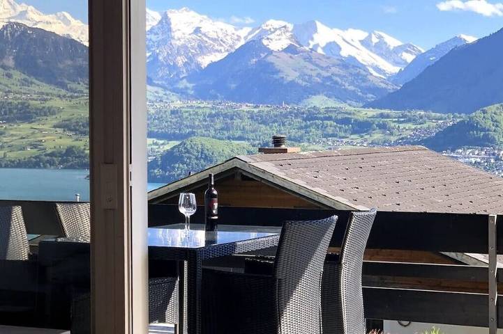 Ferienwohnung für 6 Personen, mit Balkon und Garten