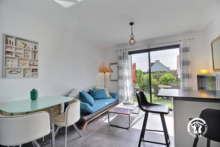 Gîte pour 2 personnes, avec Jardin et Vue à Larmor-Baden