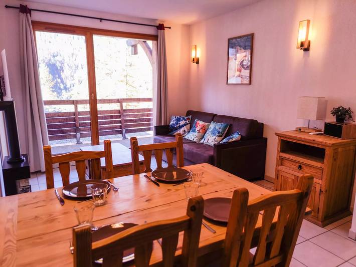 Chalet pour 4 personnes, avec Balcon et Piscine à Les Orres - 3