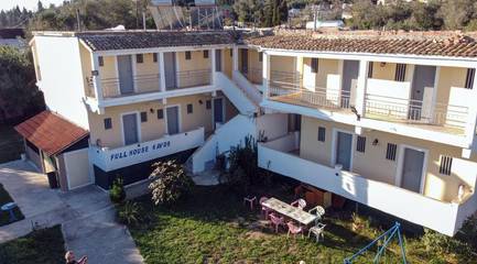 Maison d’hôte pour 3 personnes, avec jardin et vue à Corfou