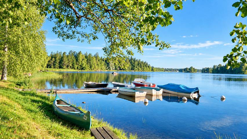 Urlaub im småländischen Ryd am See in Ryd, Kronoberg