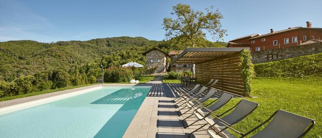 Gîte pour 3 personnes, avec vue et jardin ainsi que sauna et piscine, animaux acceptés à Faedis - 4