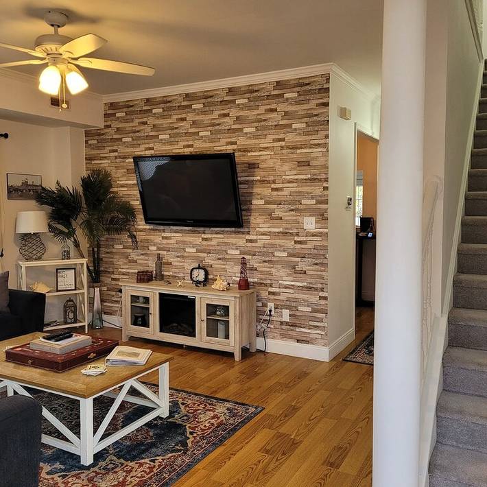 Vacation house for 8 people, with terrace and yard in New Jersey