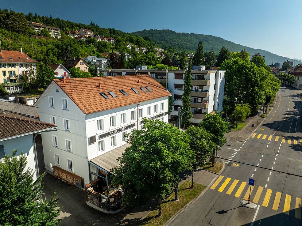 Hotel Restaurant Artist - Single Classic avec douche/Wc in Bienne, Pays des Trois-Lacs