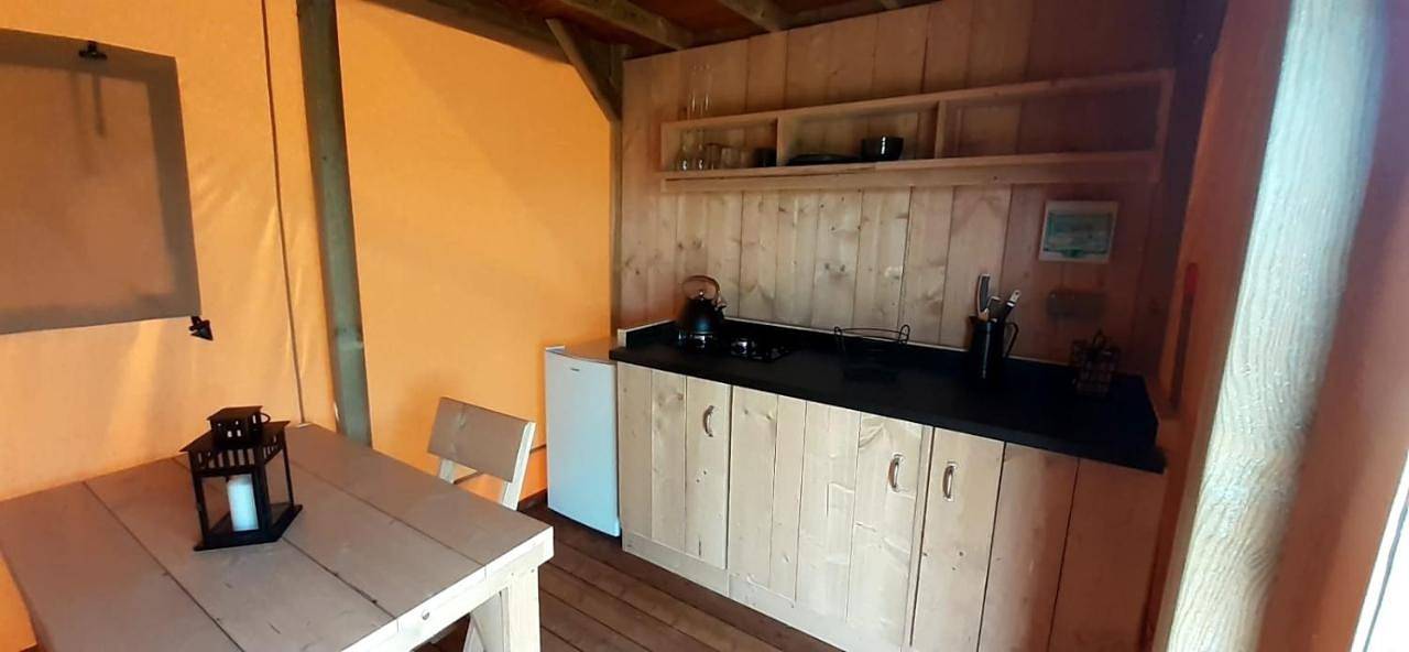 Tente Cabane du Camping Hautoreille in Bannes, Haute-Marne