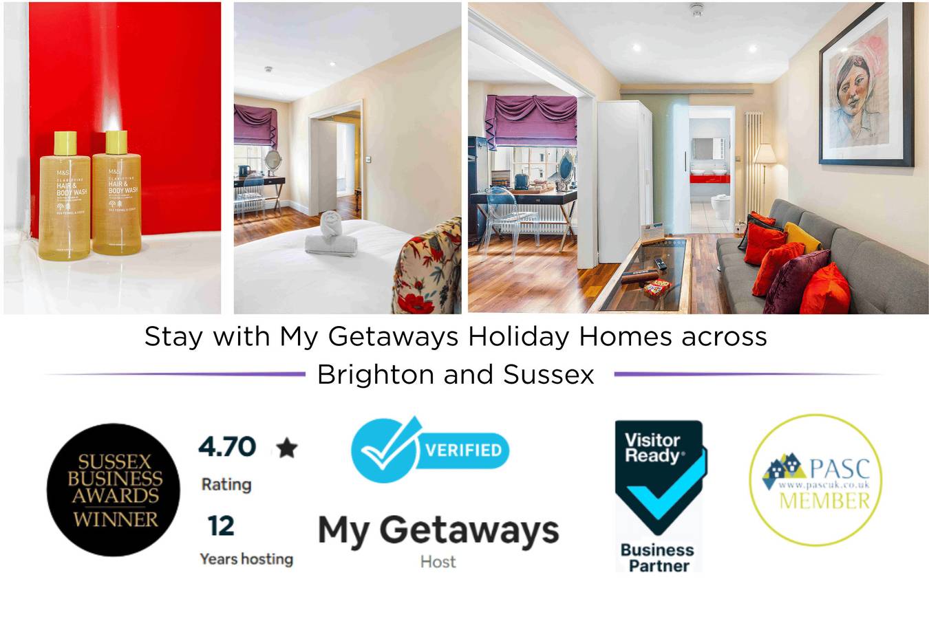 Apartamento entero, Oriental Seven | By My Getaways in Brighton, Sussex