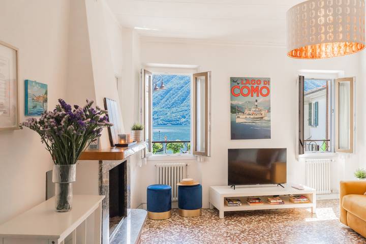 Gîte pour 5 personnes, avec vue et vue sur le lac à Argegno