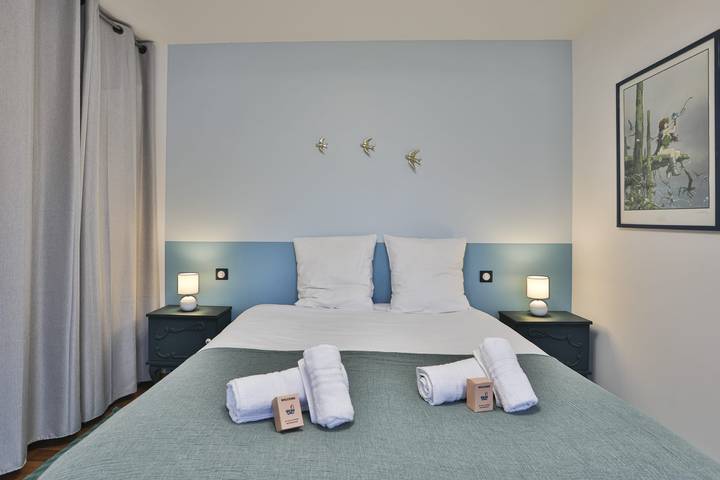 Location de vacances pour 8 personnes, avec piscine et jardin, adapté aux familles à Saint-Vincent-sur-Jard - 4