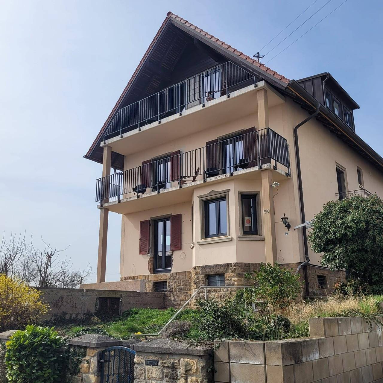 Ganze Ferienwohnung, Appartement/Fewo, Dusche, Wc, 1 Schlafraum in Maikammer, Südliche Weinstraße