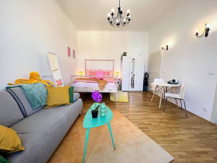 Ferienwohnung für 4 Personen, mit Terrasse und Ausblick in Josefstadt
