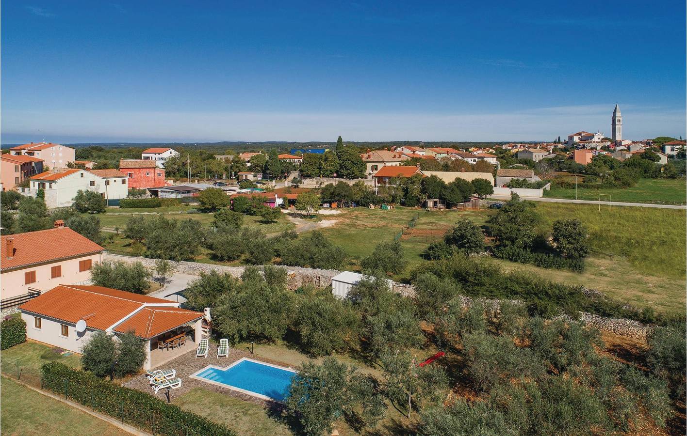 Ferienhaus für 6 Personen mit Terrasse in Vodnjan, Südküste Istrien