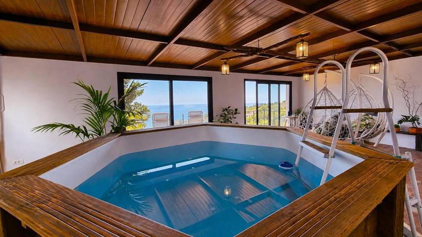Apartamento para 3 personas, con Terraza y Jardín además de Piscina y Vistas en Barlovento