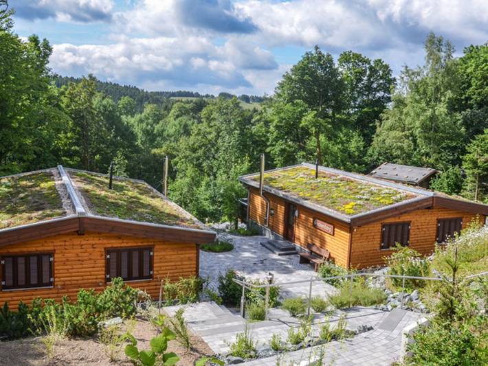 Chalet für 4 Personen, mit Terrasse und Garten sowie Sauna und Ausblick in Braunlage