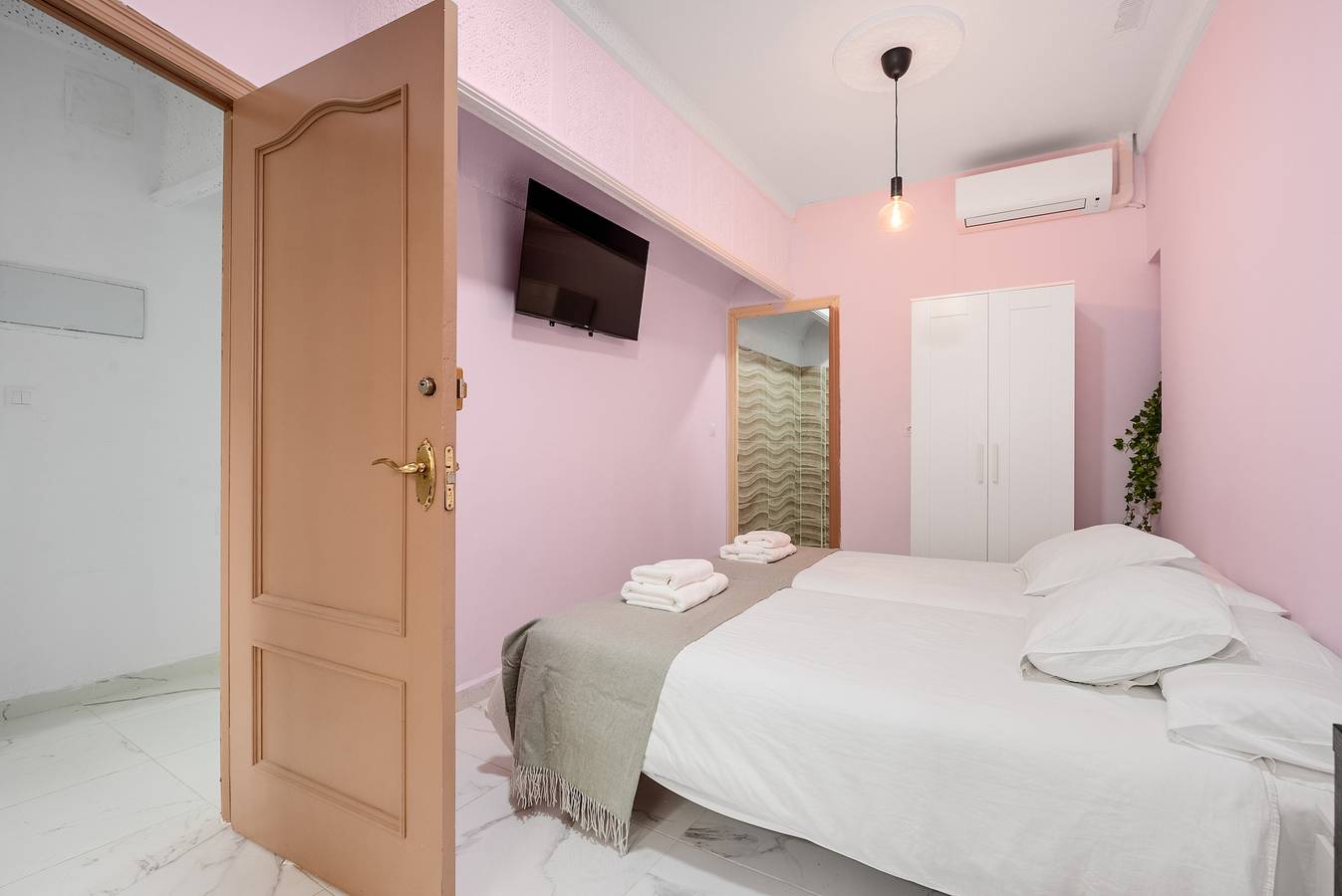 Appartement entier, Appartement 'Riad' avec Wi-Fi et climatisation in Centre-ville Malaga, Malaga